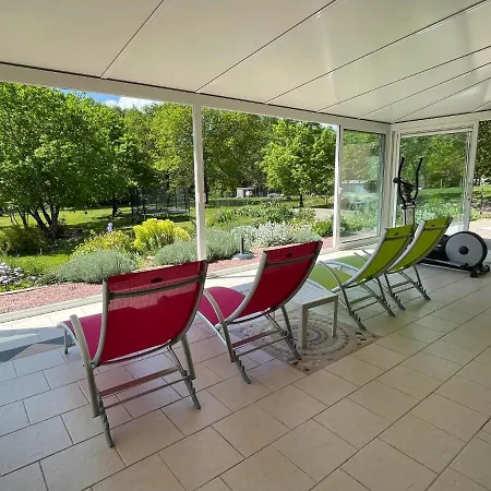 La Meridienne - Piscine Chauffee - Terrasse - Parc Puynormand